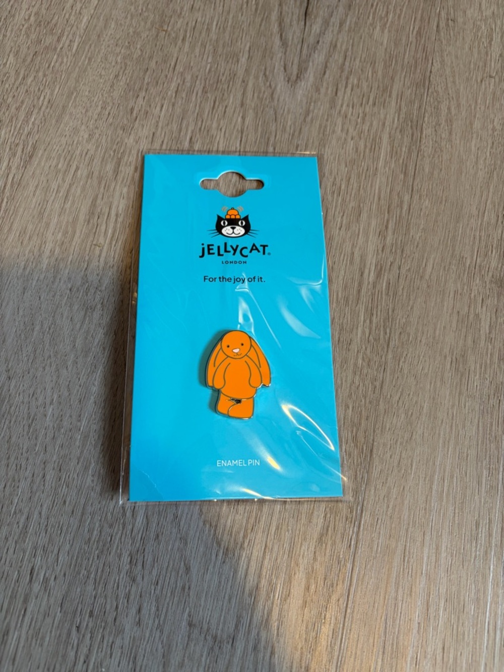 Jellycat Amberley Orange Bunny Pin
